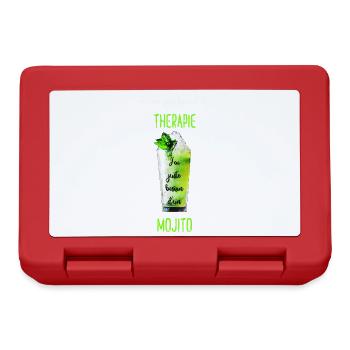 Thérapie mojito besoin unique - Boîte à goûter - rouge - Devant