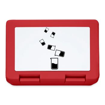 Test tube chemistry - Lunchbox - red - Front