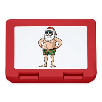Père Noël Vacances Père Noël - Boîte à goûter - rouge - Devant