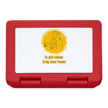 Le pouvoir des filles - Boîte à goûter - rouge - Devant