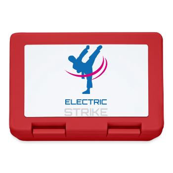 Electric Strike Néon Arts Martiaux Kickboxing - Boîte à goûter - rouge - Devant