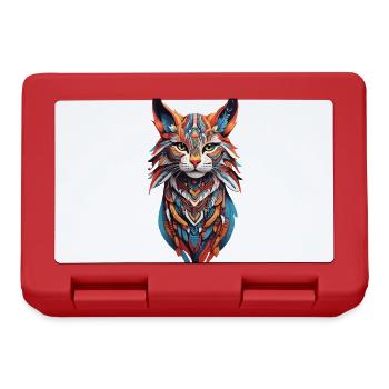 Boho Wildcats Spirit Design - Lunchbox - red - Front