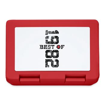 44E ANNIVERSAIRE MEILLEUR DE 1982 - Boîte à goûter - rouge - Devant