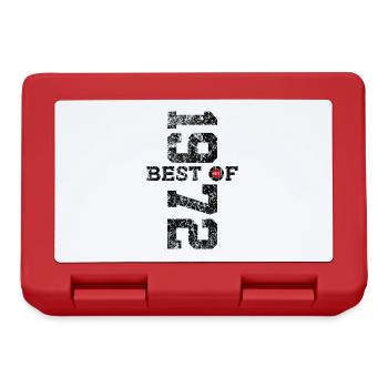 54TH BIRTHDAY BEST OF 1972 - Lunchbox - red - Front