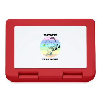 LANDSCAPE OF MAYOTTE - Lunchbox - red - Front