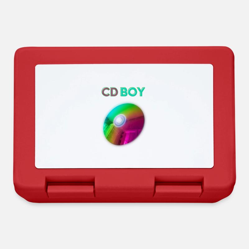 CD Boy - Lunchbox - red