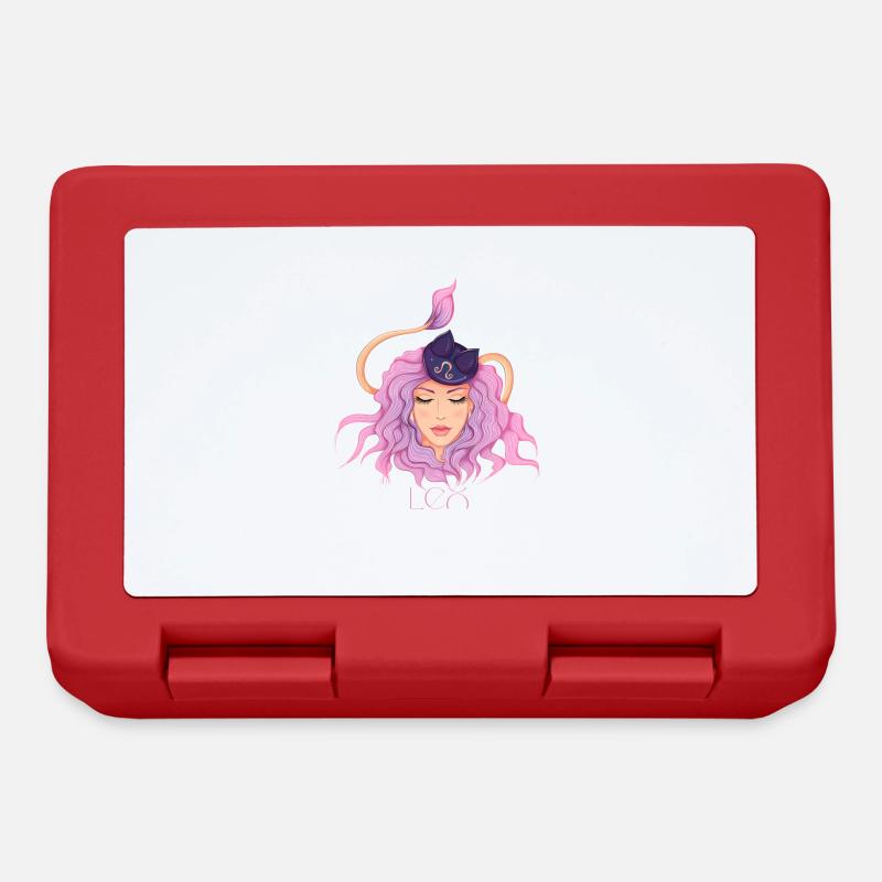 Leo - Lunchbox - red