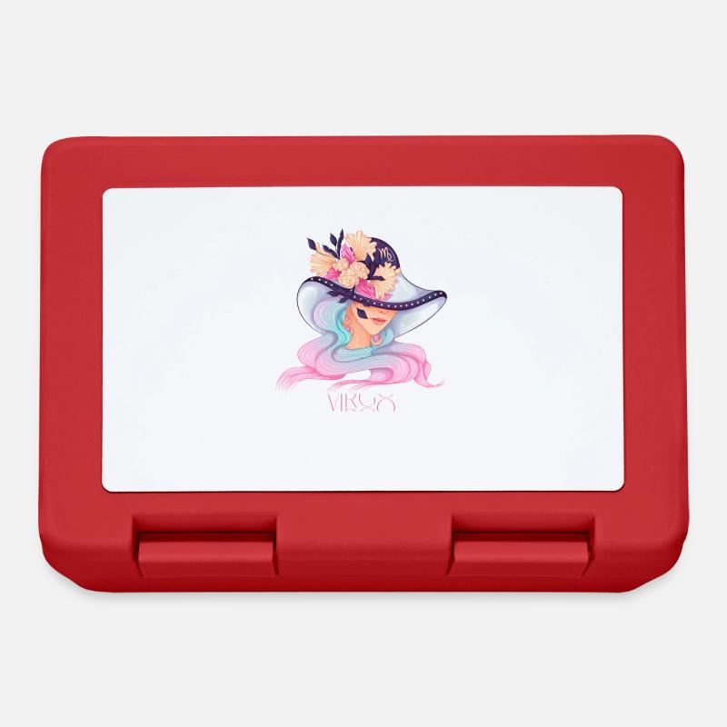 Virgo - Lunchbox - red