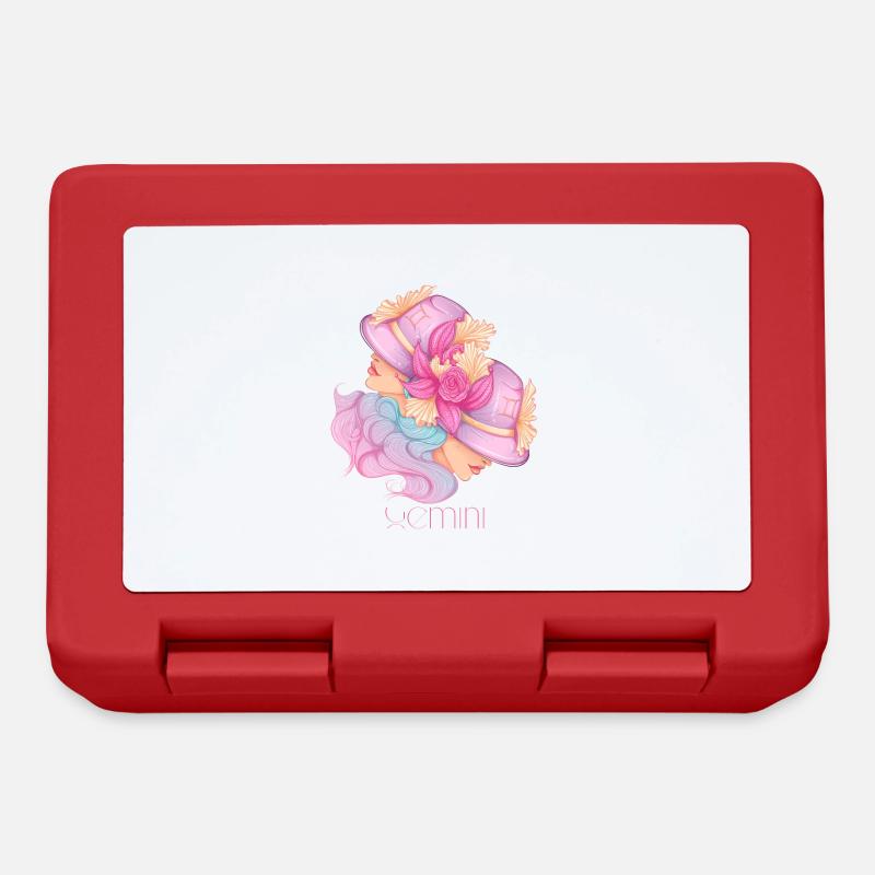 Gemini - Lunchbox - red