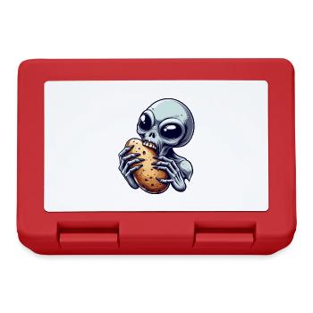 Alien Bites Potato Alien Science Ficti - Lunchbox - red - Front