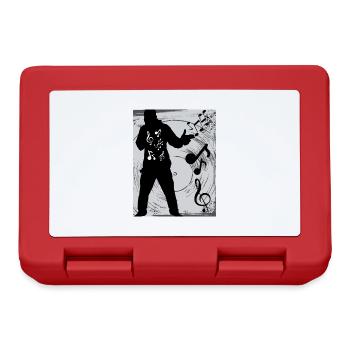 Love of Music Sheet Music - Lunchbox - red - Front