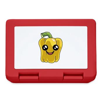 Peppers, Vegetables, Cuisine, Vegetarian, Cooking, Hobby Chef - Lunchbox - red - Front