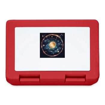 Leo Zodiac Horoscope Gift - Lunchbox - red - Front