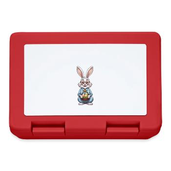 Grandpa Easter Egg Easter Gift - Lunchbox - red - Front
