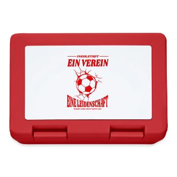 Ingolstadt Football Fan Cadeau - Boîte à goûter - rouge - Devant