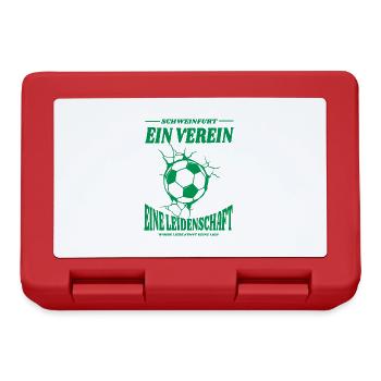Schweinfurt Football Fan Gift - Lunchbox - red - Front