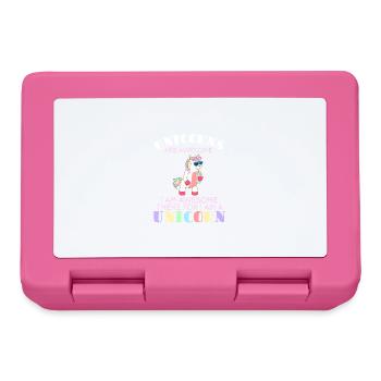 Magic Fairy Tale Colorful Myth Collection Unicorn - Lunchbox - pink - Front