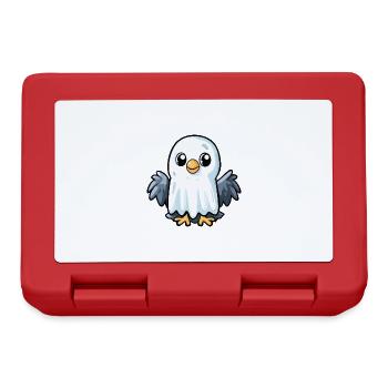 Eagle Halloween Funny Ghost - Lunchbox - red - Front