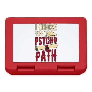 Étudiant en psychologie Etudiant - Boîte à goûter - rouge - Devant