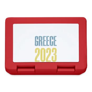 Greece 2023 Krona - Lunchbox - red - Front