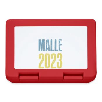 Malle 2023 Couronne - Boîte à goûter - rouge - Devant