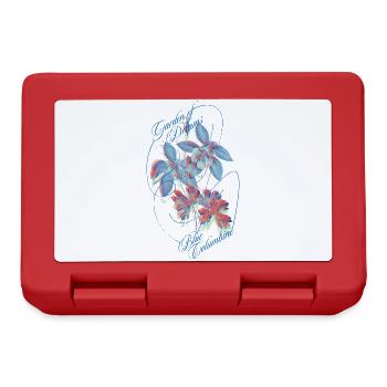 Blue Columbine – Garden of Dreams - Lunchbox - red - Front
