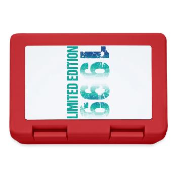 Édition limitée cadeau de l’année de naissance 1991 - Boîte à goûter - rouge - Devant