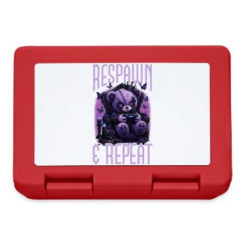 Pastel Goth Soft Goth Gaming Gamer - Boîte à goûter - rouge - Devant
