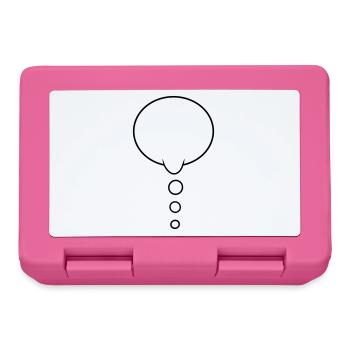 Thought Bubble Design - Lunchbox - pink - Front