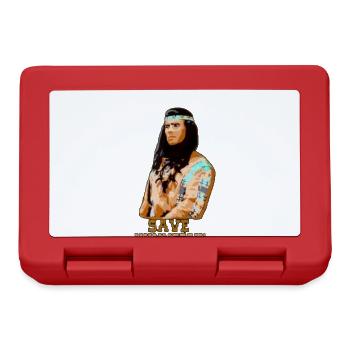 Enregistrer Winnetou,Winnetou,Indianer,Illustration - Boîte à goûter - rouge - Devant
