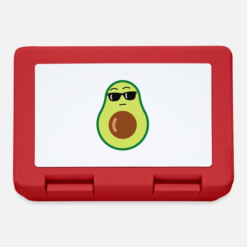 Avocado - Brotdose - Rot