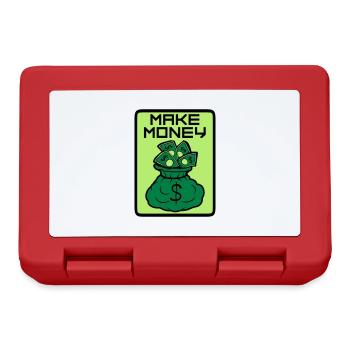 Bouclier Money Maker - Boîte à goûter - rouge - Devant