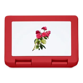 Red rose bush - Lunchbox - red - Front
