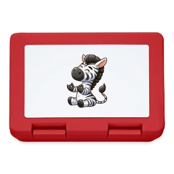 Zen Zebra: Meditation and Yoga in the Spirit of Buddh - Lunchbox - red - Front