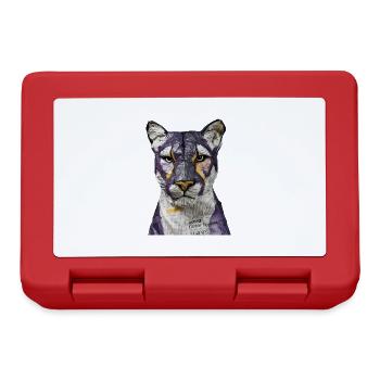 Tiger Tiger Tiger - Tiger Head - Lunchbox - red - Front