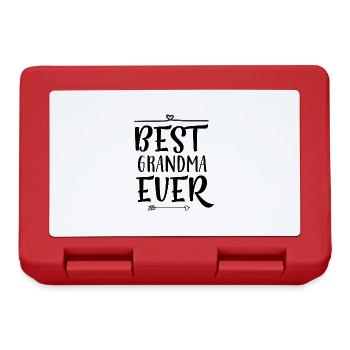 BEST GRANDMA EVER - Lunchbox - red - Front