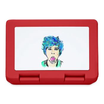Punk, Punk is not, dead, Punks,rock,Punkrock,kelly - Lunchbox - red - Front