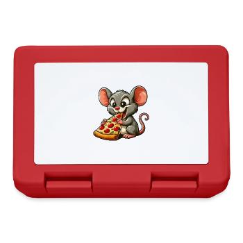 Mouse Rat Popcorn Cinéma Fan de cinéma - Boîte à goûter - rouge - Devant