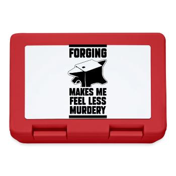 Blacksmith - Lunchbox - red - Front