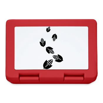 Corn symbol - Lunchbox - red - Front