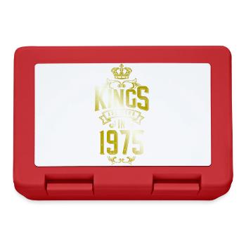 kings are born 1975 - Lunchbox - red - Front