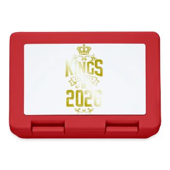 kings are born 2026 - Lunchbox - red - Front