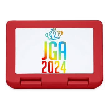 Jga 2024 Junggesellenabschied - Brotdose - Rot - Vorne
