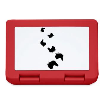 Horse Horse icon - Lunchbox - red - Front