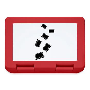Ordinateur portable Pc Office - Boîte à goûter - rouge - Devant
