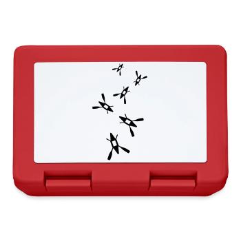 Canoe icon - Lunchbox - red - Front