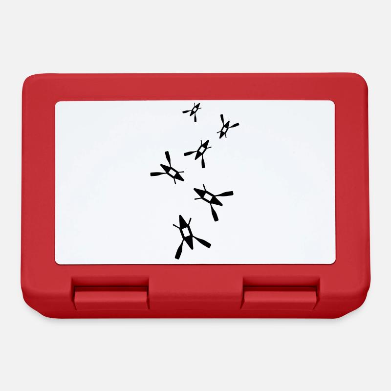 Kanu icon - Brotdose - Rot