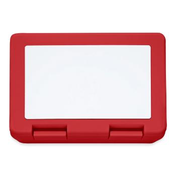 White boxing gloves - Lunchbox - red - Front