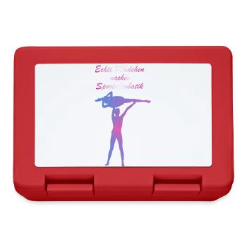 Real Girl Sports Acrobatics - Lunchbox - red - Front