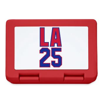 LA 25 - Lunchbox - red - Front